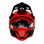 Capacete Army Patriot Duo Preto Fosco/ Vermelho