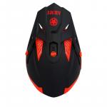 Capacete Army Patriot Duo Preto Fosco/ Vermelho
