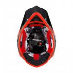 Capacete Army Patriot Duo Preto Fosco/ Vermelho