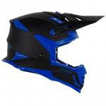 Capacete Army Patriot Duo Preto Fosco/ Azul