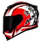 Capacete Axxis Eagle Japan Gloss Preto/ Vermelho