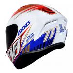 Capacete Axxis Draken Racer Gloss Branco/Vermelho/Azul