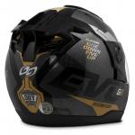 Capacete Pro Tork Evolution G8 Evo Preto/Dourado