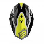 Capacete ASW Fusion Blast Preto/Amarelo Fluor