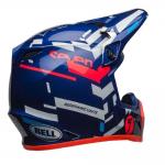 Capacete Bell MX-9 Mips Seven Equalizer Azul/Rosa/Branco