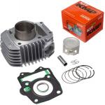 Kit Cilindro KMP C/Camisa/Pistão/Anéis CG125 2002