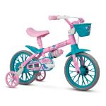 Bicicleta Infantil Aro 12 Nathor Charm C/Cesta Rosa/Azul