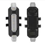 Brake Light USB Traseiro 4 Funções Branco