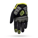 Luva de Ciclismo ASW Active Amarelo Fluor / Preto