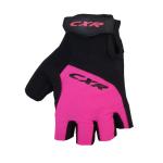 Luva de Ciclismo CXR Gel Aberta Preto/ Rosa