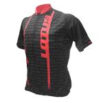 Camisa Ciclismo Lotus Masculina Multiplied Preto/Vermelho