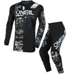 Kit Calça + Camisa Oneal Element Attack Preto