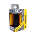 Manopla Biker Diamond Grip Preto