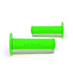 Manopla Biker Diamond Grip Verde Neon