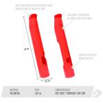 Protetor de Bengala Biker CRF250F/XR250 Branco