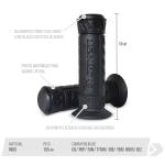 Manopla Biker Urban Road Preto