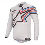 Kit Calça + Camisa Alpinestars Racer Braap 2020 Cinza Claro/Preto