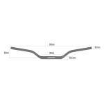 Guidao de Aluminio Anker Medio 28.5 Preto