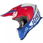 Capacete Just1 J18 Azul/Vermelho
