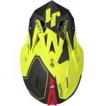 Capacete Just1 J18 Cinza/Verde Fluor