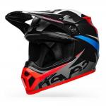 Capacete Bell MX-9 Mips Seven Ignite Gloss Navy Coral