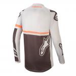 Kit Calça + Camisa Alpinestars Racer Tech Compass 2020 Cinza Claro/Preto