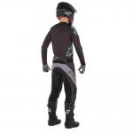 Kit Calça + Camisa Alpinestars Racer Tech Compass 2019 Preto/Cinza/Verde Água