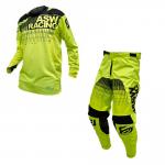 Kit Calça + Camisa ASW Podium Tech 2017 Fluor