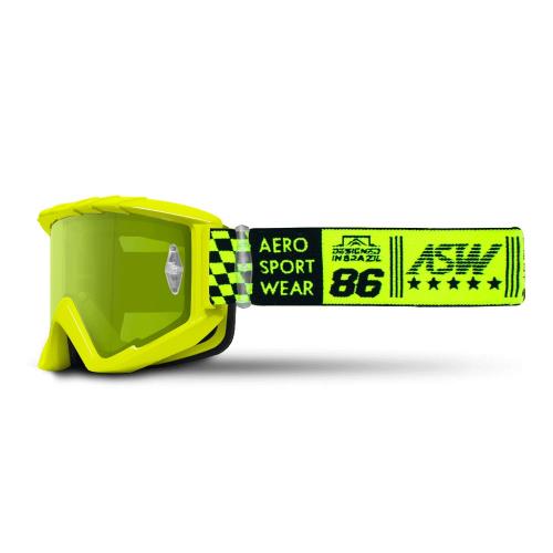 Óculos ASW A3 Glory Amarelo Fluor