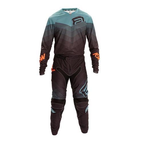 Kit Calça + Camisa ASW Image Poly Chumbo/Aqua