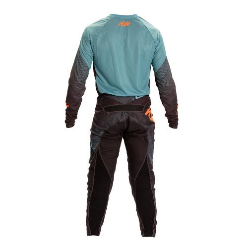 Kit Calça + Camisa ASW Image Poly Chumbo/Aqua