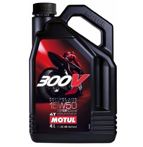 Óleo Motul 4 Tempos 15W 50 300V 4L