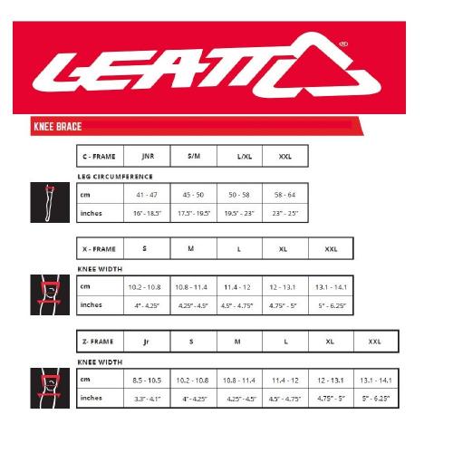 Joelheira Leatt Articulada Z-Frame Preto