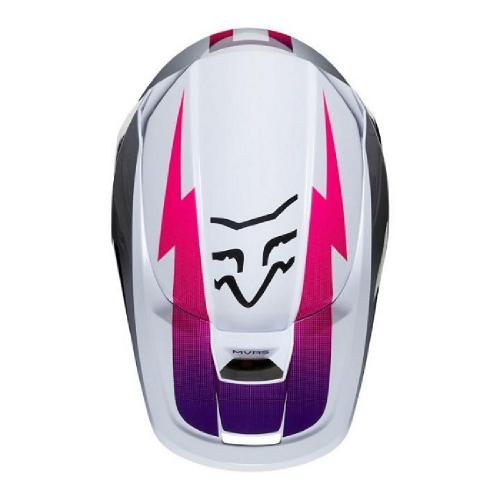 Capacete Fox V1 MVRS 2020 Werd Branco