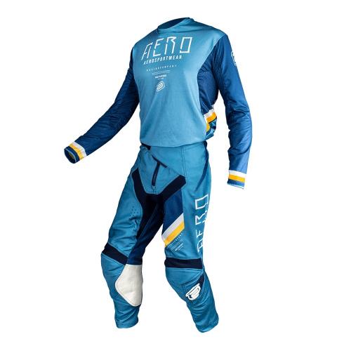 Kit Calça + Camisa ASW Podium Race Empire Azul