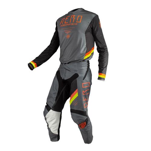 Kit Calça + Camisa ASW Podium Race Empire Cinza/Preto