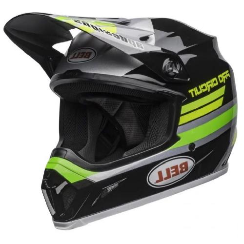 Capacete Bell MX-9 Mips Pro Circuit 2020 Preto/Verde