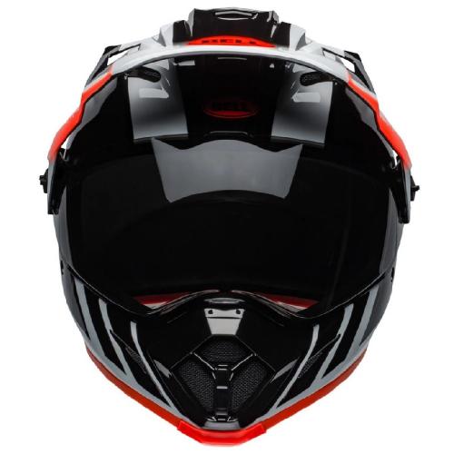 Capacete Bell Mx-9 Adventure Mips Dash Preto/Branco/Laranja