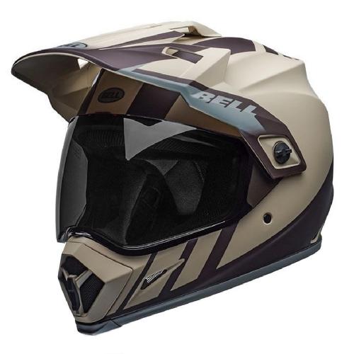 Capacete Bell Mx-9 Adventure Mips Dash Marrom/Cinza