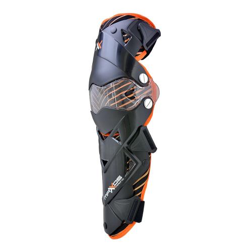 Joelheira Mattos Racing MX Pro Preto/Laranja