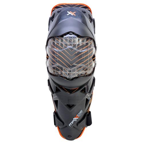Joelheira Mattos Racing MX Pro Preto/Laranja