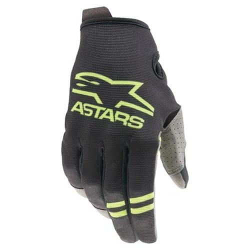 Luva Alpinestars Radar 2021 Preto e Verde Fluor