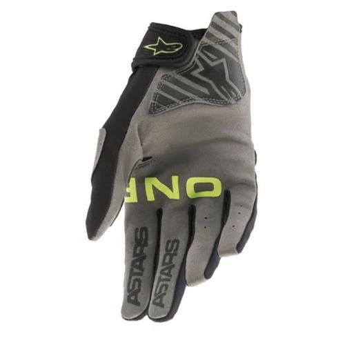 Luva Alpinestars Radar 2021 Preto e Verde Fluor