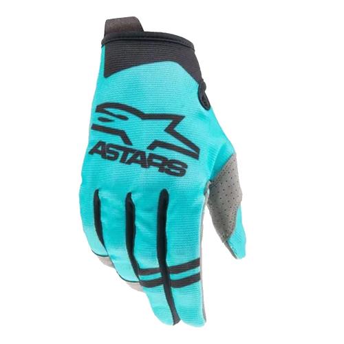 Luva Alpinestars Radar 2021 Verde Azul e Preto