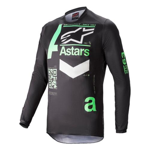 Camisa Alpinestars Fluid Chaser 2021 Preto Mint