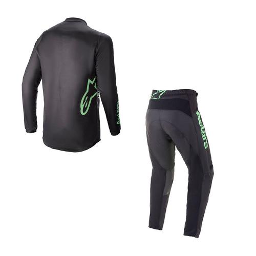 Kit Calça + Camisa Alpinestars Fluid Chaser 2021 Preto Mint