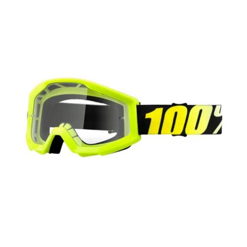 Óculos 100% Strata Amarelo Fluor