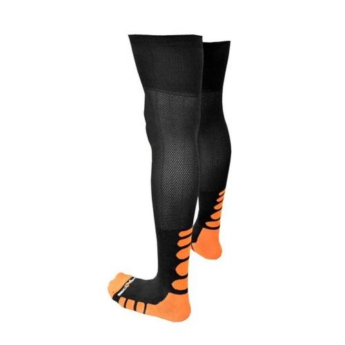 Meia Mattos Racing Brace Pro Preto/Laranja