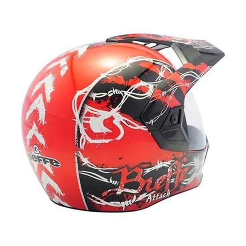 Capacete Bieffe 3 Sport Attack Vermelho