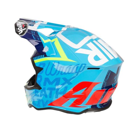 Capacete Airoh Wraap Street Azure Gloss